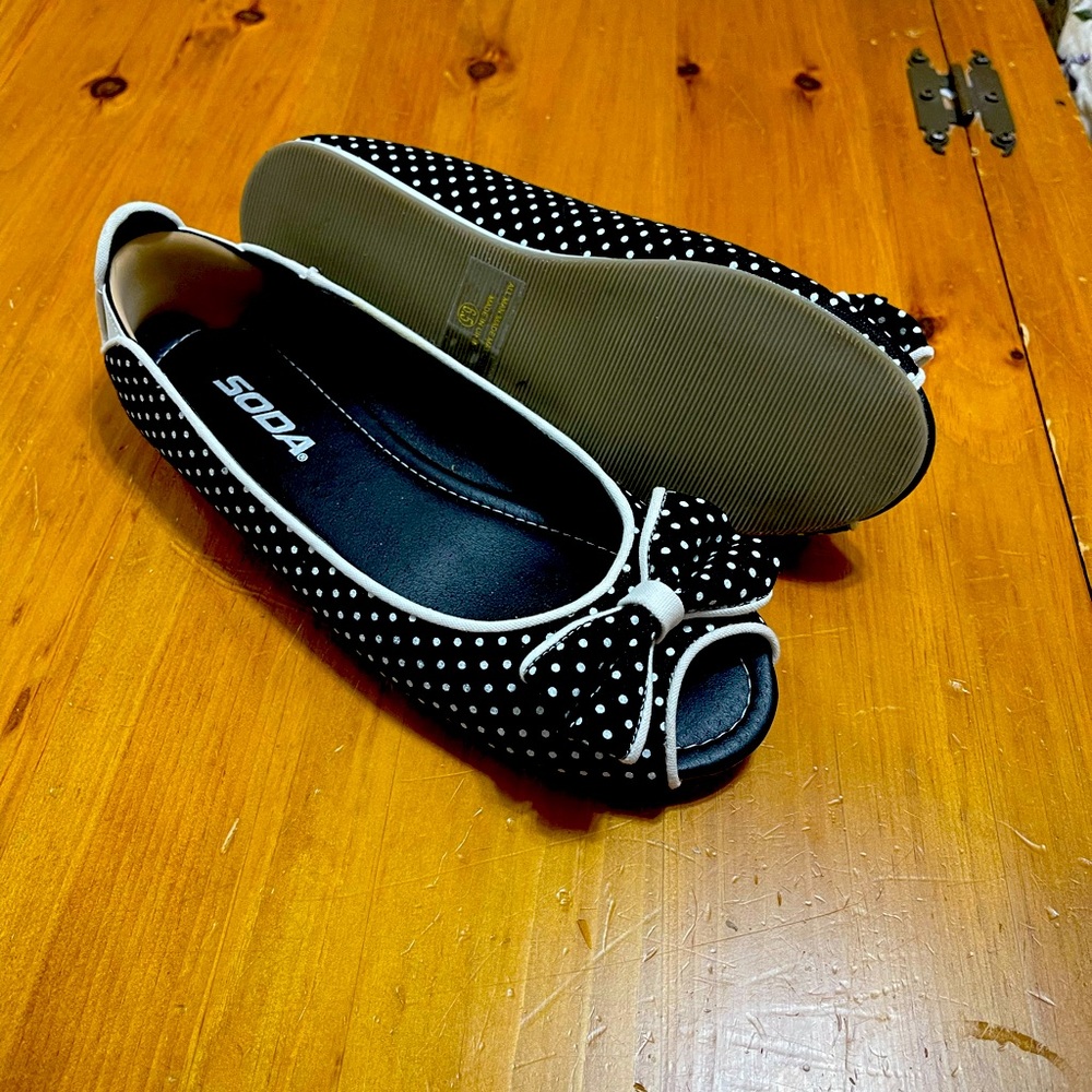 Polka Dot flats